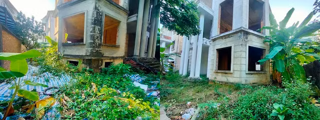 Khu do thi Thien duong Bao Son: Can canh nhung can biet thu trieu do xuong cap-Hinh-6