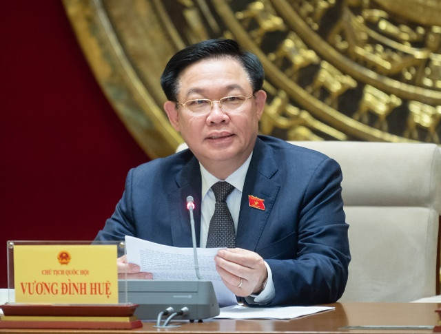 Ông Vương Đình Huệ thôi giữ chức Chủ tịch Quốc hội Ong Vuong Dinh Hue thoi giu chuc Chu tich Quoc hoi