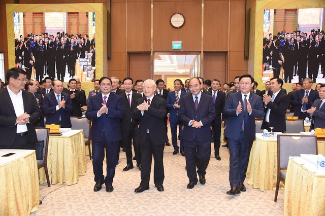 Tổng Bí thư Nguyễn Phú Trọng: Kiên quyết loại bỏ những người vướng vào tham nhũng, hư hỏng - Hình 2 Tong Bi thu Nguyen Phu Trong: Kien quyet loai bo nhung nguoi vuong vao tham nhung, hu hong-Hinh-2