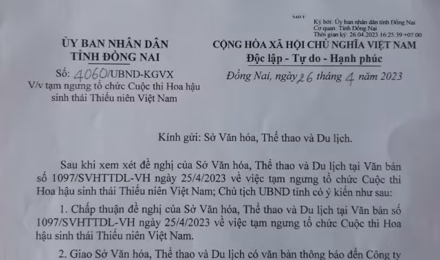 So VHTT&DL Dong Nai noi gi ve cuoc thi Miss Eco Teen Vietnam 2023?-Hinh-2