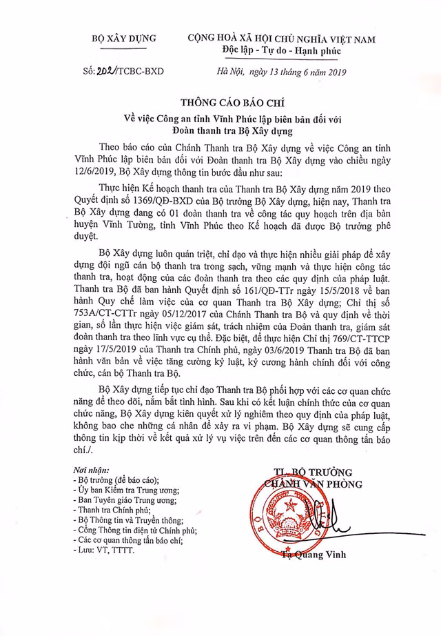 Bo Xay dung noi gi ve vu ca doan thanh tra voi tien bi cong an bat qua tang?-Hinh-2