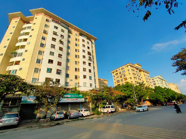 Khu tái định cư Đồng Tàu xập xệ, xuống cấp sau 10 năm đưa vào sử dụng - Hình 2 Khu tai dinh cu Dong Tau xap xe, xuong cap sau 10 nam dua vao su dung-Hinh-2