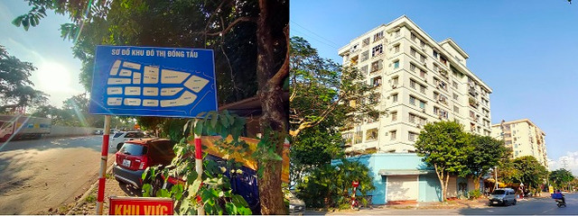 Khu tái định cư Đồng Tàu xập xệ, xuống cấp sau 10 năm đưa vào sử dụng Khu tai dinh cu Dong Tau xap xe, xuong cap sau 10 nam dua vao su dung
