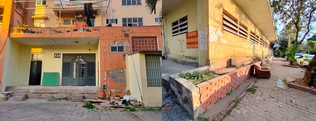 Khu tái định cư Đồng Tàu xập xệ, xuống cấp sau 10 năm đưa vào sử dụng - Hình 3 Khu tai dinh cu Dong Tau xap xe, xuong cap sau 10 nam dua vao su dung-Hinh-3