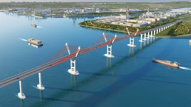 Hanh lang giao thong ket noi Quang Ninh - Hai Phong quy mo ra sao