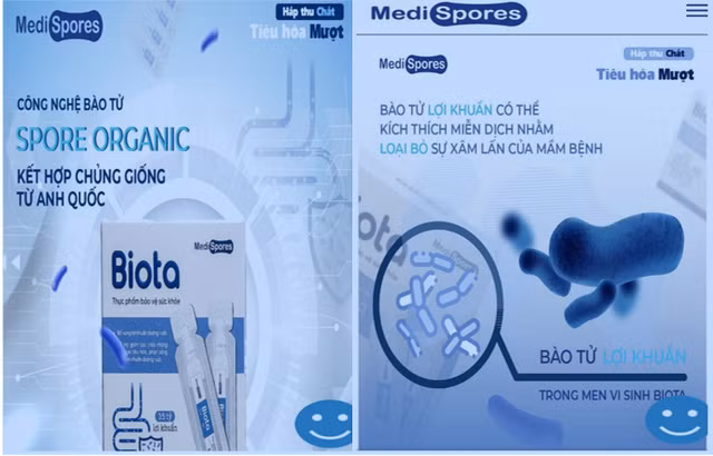 Men vi sinh Medispores Biota quang cao 'no' ban tran lan-Hinh-2