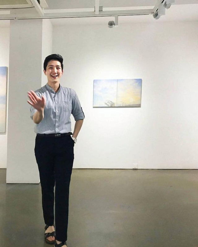 Bên lề thượng đỉnh Mỹ-Triều: Chàng phóng viên Hàn gây sốt - Hình 5 Ben le thuong dinh My-Trieu: Chang phong vien Han gay sot-Hinh-5