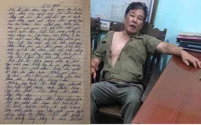 Lá thư tiết lộ nguyên nhân anh trai chém cả nhà em ở Thái Nguyên La thu tiet lo nguyen nhan anh trai chem ca nha em o Thai Nguyen