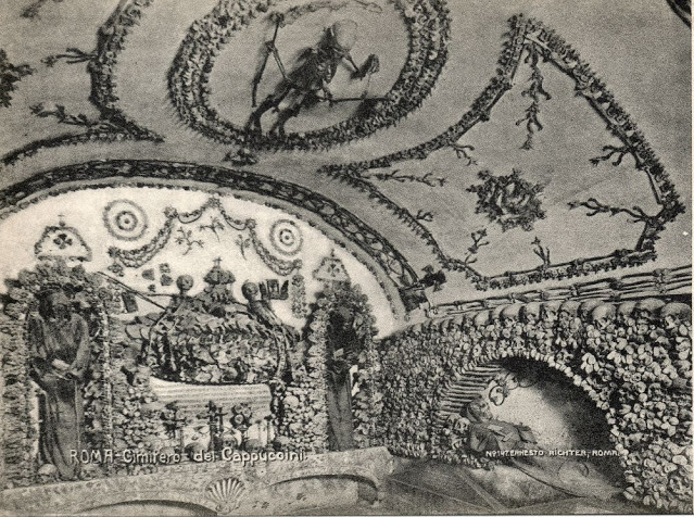 Ám ảnh nhà thờ chứa hài cốt hàng nghìn thầy tu ở Rome - Hình 3 Am anh nha tho chua hai cot hang nghin thay tu o Rome-Hinh-3