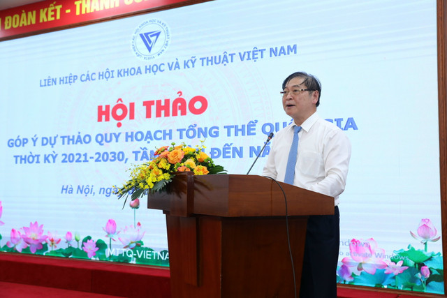 VUSTA góp ý Dự thảo Quy hoạch tổng thể quốc gia thời kỳ 2021-2030, tầm nhìn năm 2050 VUSTA gop y Du thao Quy hoach tong the quoc gia thoi ky 2021-2030, tam nhin nam 2050