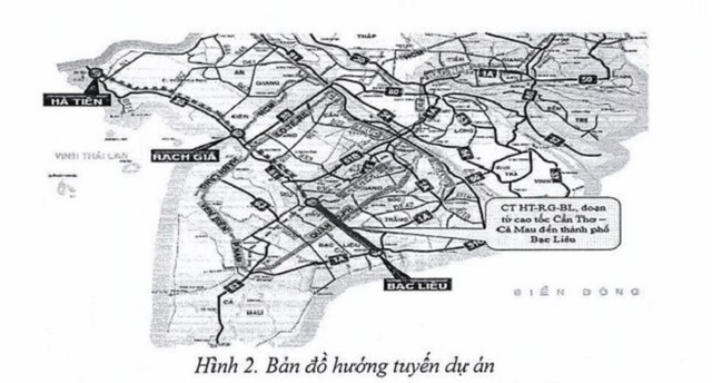 Cao tốc Hà Tiên – Rạch Giá – Bạc Liêu dài 58 km với tổng đầu tư hơn 22.700 tỷ đồng Cao toc Ha Tien – Rach Gia – Bac Lieu dai 58 km voi tong dau tu hon 22.700 ty dong