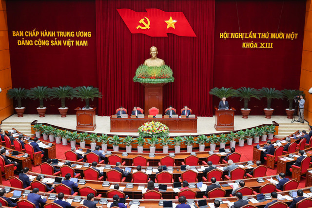 Nghị quyết Hội nghị 11 Ban Chấp hành Trung ương Đảng khóa XIII Nghi quyet Hoi nghi 11 Ban Chap hanh Trung uong Dang khoa XIII