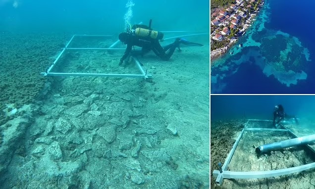 Con đường đá bên dưới đáy biển ngoài khơi đảo Korčula của Croatia - Hình 7 Con duong da ben duoi day bien ngoai khoi dao Korcula cua Croatia-Hinh-7