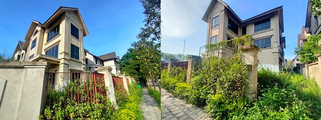 Những căn biệt thự vắng bóng người ở khu đô thị Sunny Garden City - Hình 16 Nhung can biet thu vang bong nguoi o khu do thi Sunny Garden City-Hinh-16