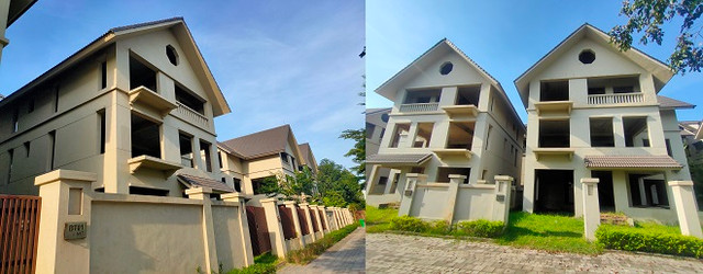 Những căn biệt thự vắng bóng người ở khu đô thị Sunny Garden City - Hình 9 Nhung can biet thu vang bong nguoi o khu do thi Sunny Garden City-Hinh-9