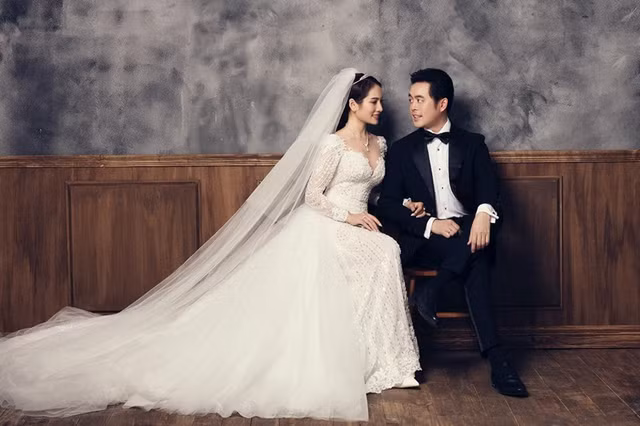 Chiem nguong vay cuoi dep me ly cua vo Duong Khac Linh-Hinh-2