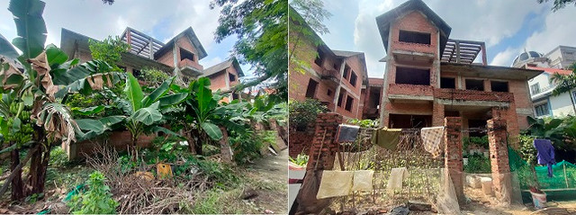 Can canh khu biet thu tien ty Cau Buou nhech nhac, bo hoang nhieu nam-Hinh-4