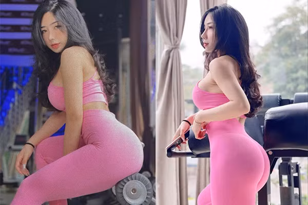 Bí kíp vóc dáng nóng bỏng của hot girl phòng gym Phạm Hồng Nhung Bi kip voc dang nong bong cua hot girl phong gym Pham Hong Nhung