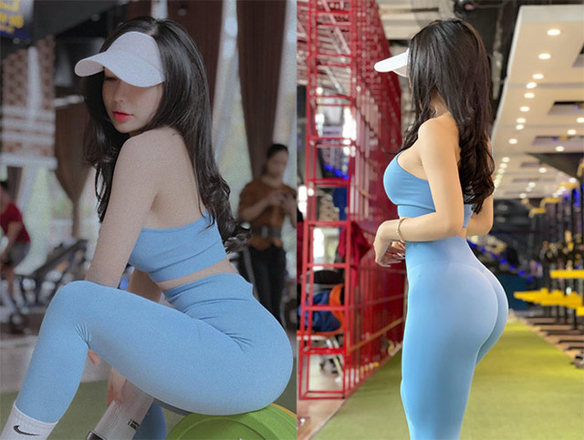 Bí kíp vóc dáng nóng bỏng của hot girl phòng gym Phạm Hồng Nhung - Hình 7 Bi kip voc dang nong bong cua hot girl phong gym Pham Hong Nhung-Hinh-7