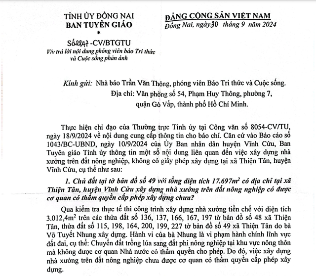 Dong Nai: Lai no ro nhieu cong trinh xay dung trai phep tai Vinh Cuu-Hinh-5