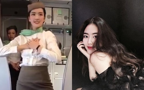 Vẻ gợi cảm của nữ tiếp viên hàng không Việt gây bao thương nhớ Ve goi cam cua nu tiep vien hang khong Viet gay bao thuong nho