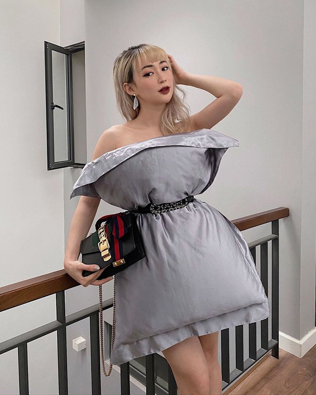Lấy gối làm váy, người đẹp Việt trông cực gợi cảm - Hình 5 Lay goi lam vay, nguoi dep Viet trong cuc goi cam-Hinh-5