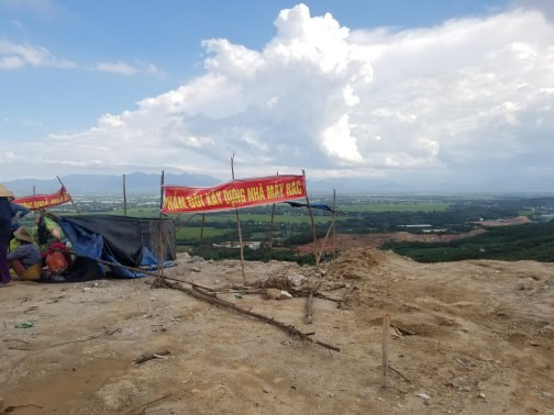 Di doi du an lo dot rac thai Dai Nghia vi nam trong quy hoach dat quoc phong