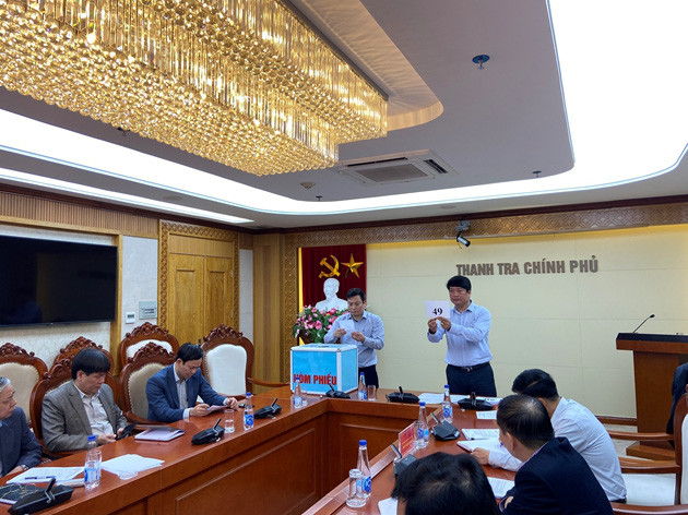 Bốc thăm chọn 67 cán bộ ở 9 cơ quan, tổ chức để xác minh tài sản Boc tham chon 67 can bo o 9 co quan, to chuc de xac minh tai san