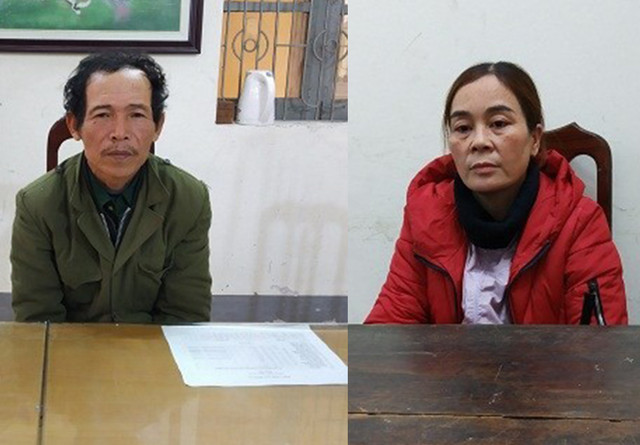 Đôi nam nữ chuyên trộm cắp trâu, bò về giết thịt ở Quảng Bình Doi nam nu chuyen trom cap trau, bo ve giet thit o Quang Binh