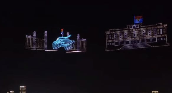 Man nhan hinh anh tong duyet trinh dien 10.500 drone tren song Sai Gon