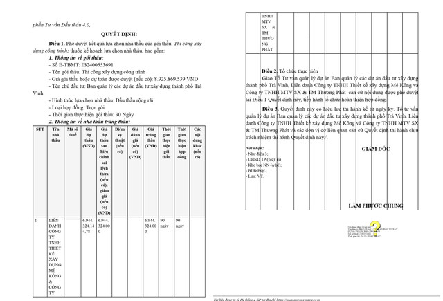 Tra Vinh: Nha thau nao thi cong duong GTNT ap Hoa Hao?-Hinh-4