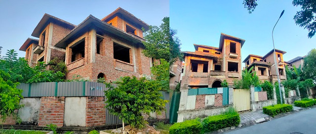 Cận cảnh khu biệt thự Hoa Phượng tiền tỷ bị bỏ hoang hơn 10 năm - Hình 5 Can canh khu biet thu Hoa Phuong tien ty bi bo hoang hon 10 nam-Hinh-5
