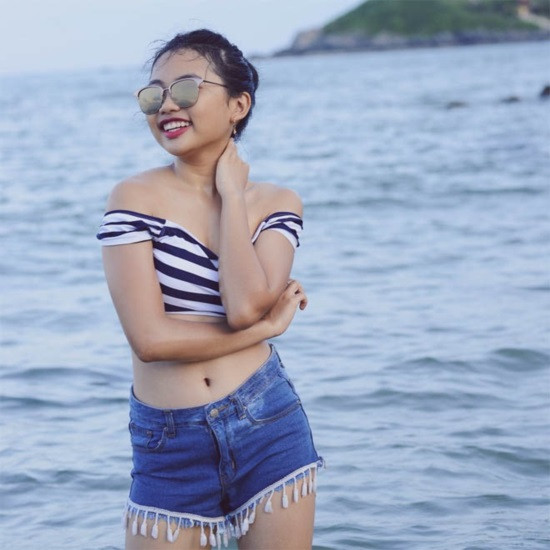 16 tuổi, Phương Mỹ Chi ăn mặc sành điệu gợi cảm thế nào? - Hình 9 16 tuoi, Phuong My Chi an mac sanh dieu goi cam the nao?-Hinh-9