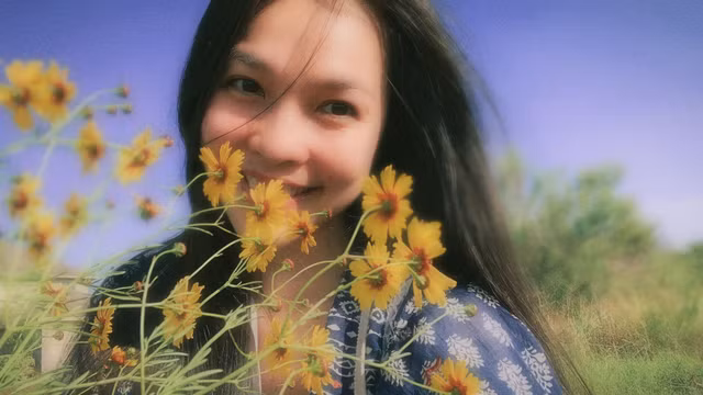 Buoc sang tuoi 37, Hien Thuc van dep da dang chuan nho... an chay!