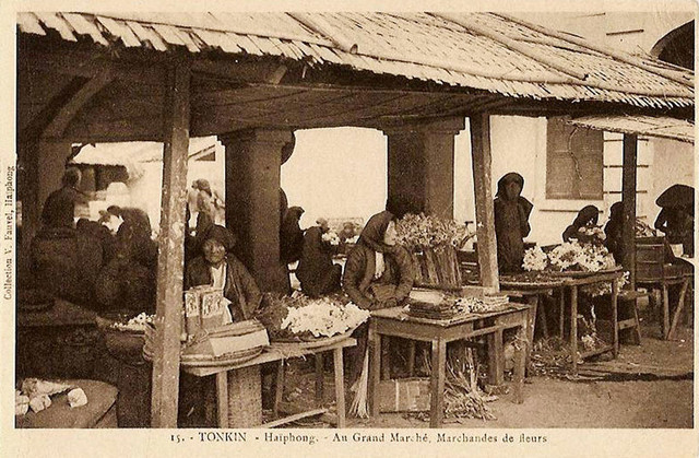 Ảnh hiếm các khu chợ ở Việt Nam thời xưa - Hình 5 Anh hiem cac khu cho o Viet Nam thoi xua-Hinh-5