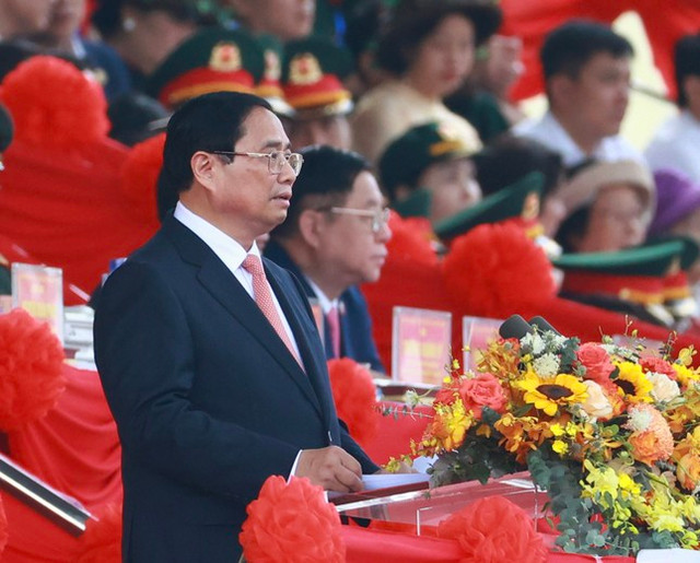 Hinh anh dieu hanh, dieu binh le ky niem 70 nam chien thang Dien Bien Phu