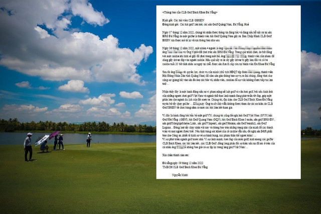 Doanh nhân đánh nữ caddie sân golf: Từ lùm xùm đến công an điều tra - Hình 5 Doanh nhan danh nu caddie san golf: Tu lum xum den cong an dieu tra-Hinh-5