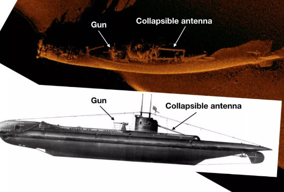 Chuyên gia giải mã vụ mất tích tàu ngầm Anh năm 1942 - Hình 10 Chuyen gia giai ma vu mat tich tau ngam Anh nam 1942-Hinh-10