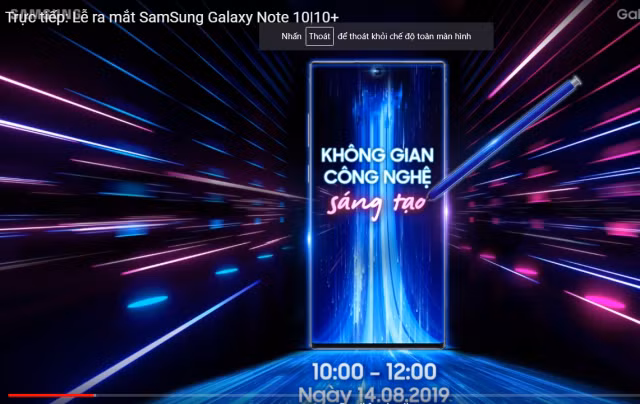Samsung ra mat chinh thuc Galaxy Note10 series tai Viet Nam
