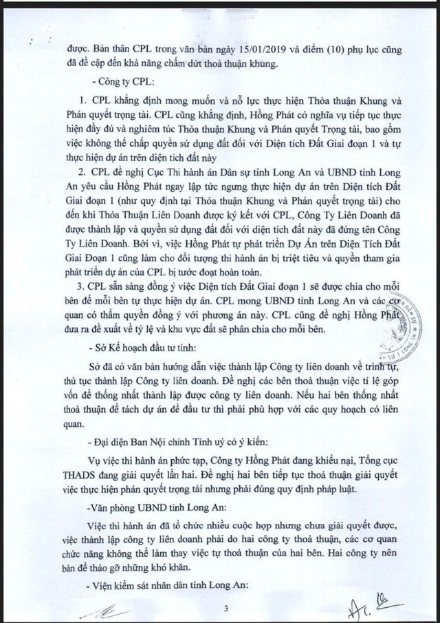 Tiếp vụ tranh chấp Dự án nghìn tỷ Long An: CPL mưu chiếm dự án, không tôn trọng pháp luật Việt Nam? - Hình 8 Tiep vu tranh chap Du an nghin ty Long An: CPL muu chiem du an, khong ton trong phap luat Viet Nam?-Hinh-8