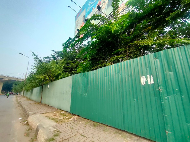 Cỏ hoang phủ đầy trên 'đất vàng' Constrexim Complex ở Hà Nội Co hoang phu day tren 'dat vang' Constrexim Complex o Ha Noi