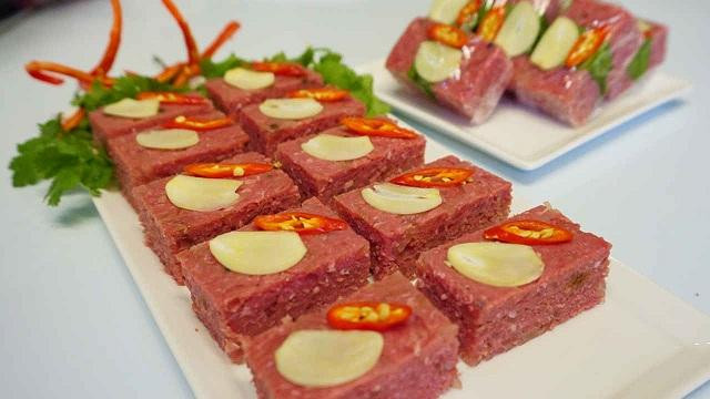 Độc đáo món nem bưởi đặc sản chay làm từ vỏ bưởi - Hình 10 Doc dao mon nem buoi dac san chay lam tu vo buoi-Hinh-10