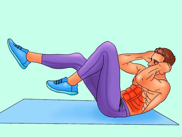 Mẹo có cơ bụng 6 múi chỉ với 10 phút tập luyện mỗi ngày Meo co co bung 6 mui chi voi 10 phut tap luyen moi ngay