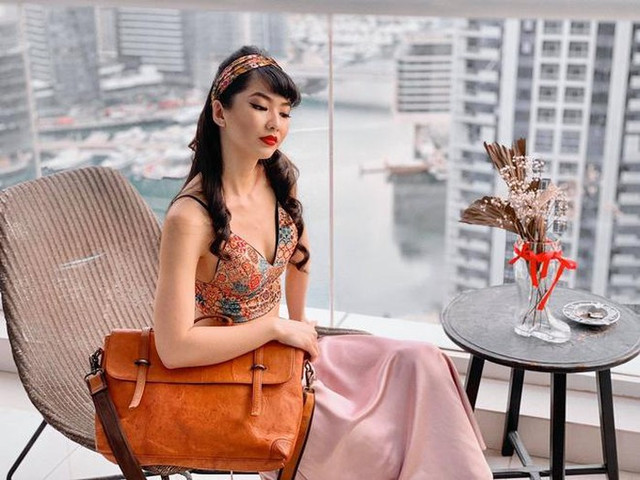 Gu thời trang hiện đại của hotgirl làm tiếp viên hàng không Dubai - Hình 10 Gu thoi trang hien dai cua hotgirl lam tiep vien hang khong Dubai-Hinh-10