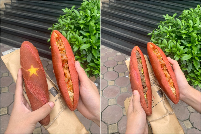 Món bánh mì có hình ngôi sao vàng sốt xình xịch Mon banh mi co hinh ngoi sao vang sot xinh xich