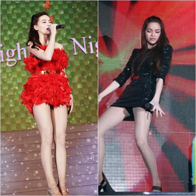 Soi phong cách thời trang siêu ngắn, hớ hênh của sao Việt - Hình 14 Soi phong cach thoi trang sieu ngan, ho henh cua sao Viet-Hinh-14