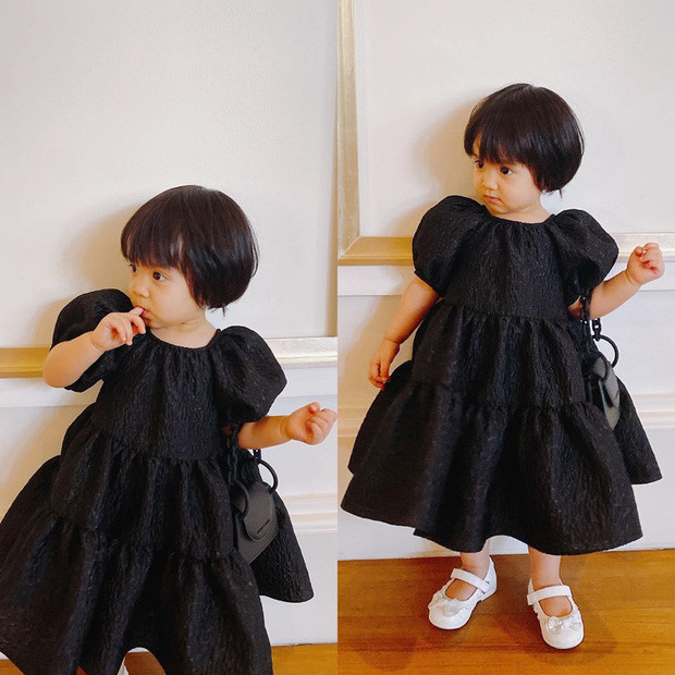 Phát hờn với các nhóc tì nhà sao Việt diện đồ hiệu sang chảnh - Hình 3 Phat hon voi cac nhoc ti nha sao Viet dien do hieu sang chanh-Hinh-3