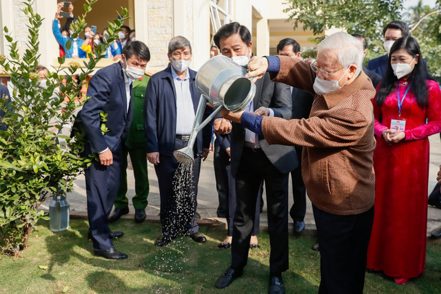 Một số hình ảnh nổi bật của Tổng Bí thư Nguyễn Phú Trọng - Hình 7 Mot so hinh anh noi bat cua Tong Bi thu Nguyen Phu Trong-Hinh-7