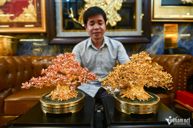 Năm Tỵ, nhiều linh vật rắn mạ vàng độc đáo giá đắt đỏ - Hình 10 Nam Ty, nhieu linh vat ran ma vang doc dao gia dat do-Hinh-10