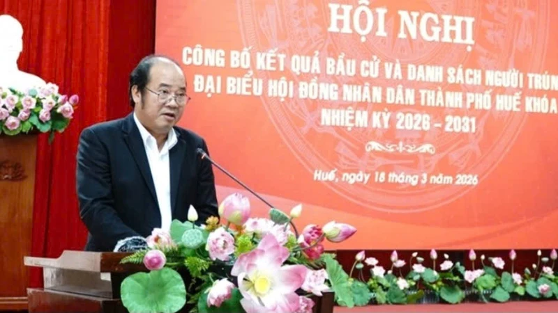 Huế công bố danh sách 53 người trúng cử HĐND Thành phố